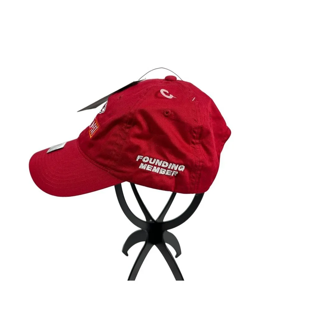Nike Red Kansas City Chiefs Fit Cap Dri Fit Heritage 86 Founding Member‎ NWT